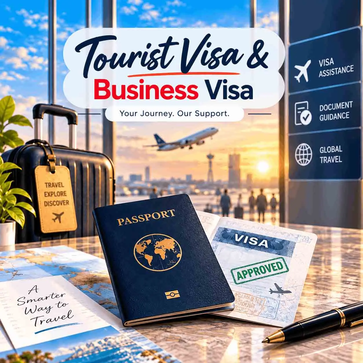 Travel visa documentation